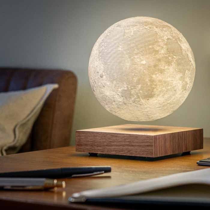 Gingko Smart Moon Lamp pähkinäpuu